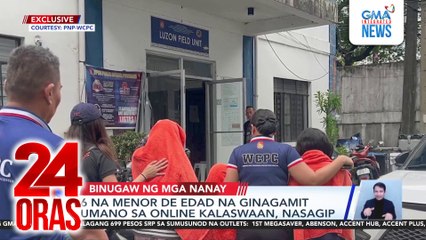 6 na menor de edad na ginagamit umano sa online kalaswaan, nasagip | 24 Oras