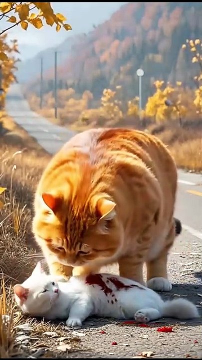 Kitty resuce her new friend