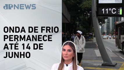 Sudeste registra baixas temperaturas na manhã de sexta (13) | Previsão do Tempo