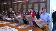 Il Sole 24 ore e Giornale di Sicilia decine di studenti al Silent reading