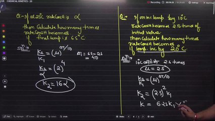 CHEMICAL KINETICS - 20
