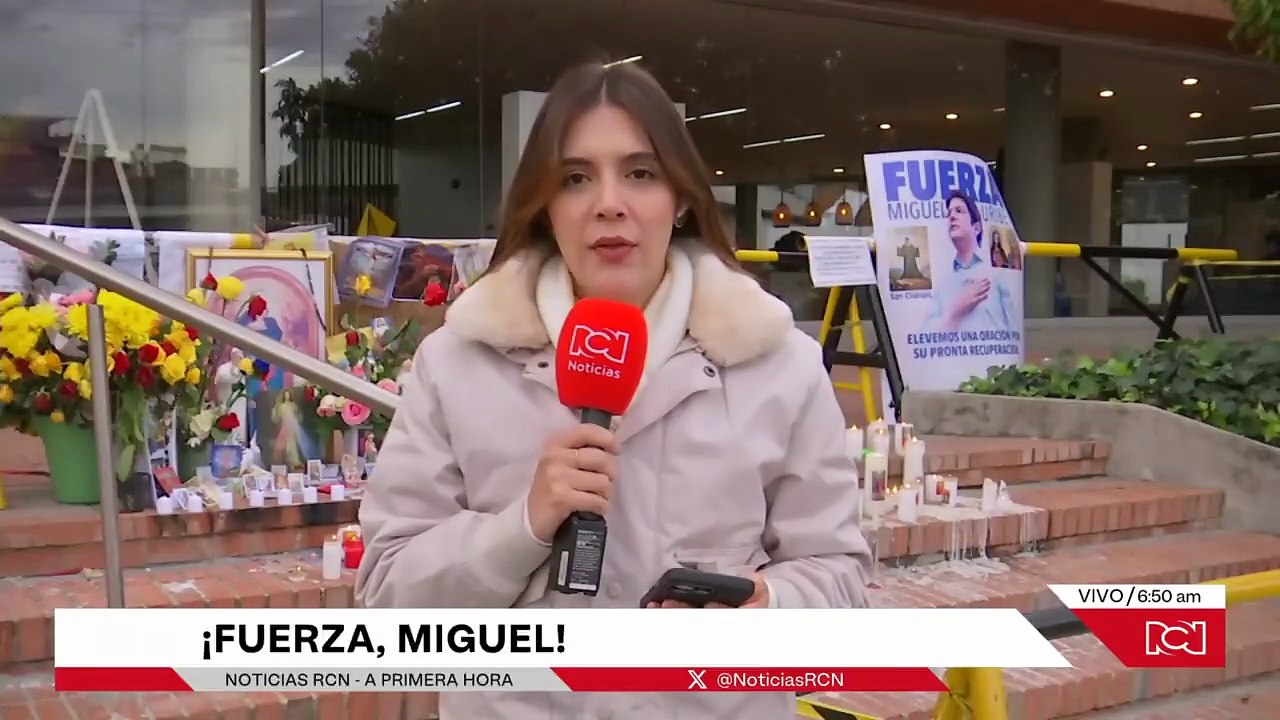 Nuevo comunicado: Miguel Uribe continúa en estado crítico, pero muestra señales positivas