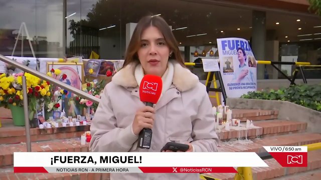 Nuevo comunicado: Miguel Uribe continúa en estado crítico, pero muestra señales positivas