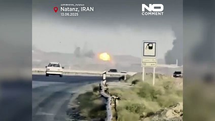 Fumo ed esplosioni dopo attacchi israeliani al sito nucleare di Natanz