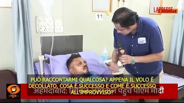 India, il sopravvissuto al disastro aereo: Non so come mi sono salvato