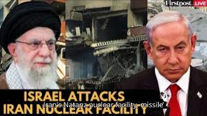 Israel Massive Attack On Iran's Nuclear sites with 200 fighter jets