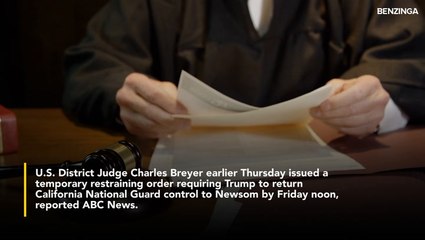 Appeals Court Allows Trump To Keep National Guard In California For Now