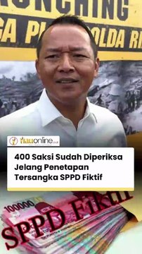 400 Saksi Sudah Diperiksa Jelang Penetapan Tersangka SPPD Fiktif