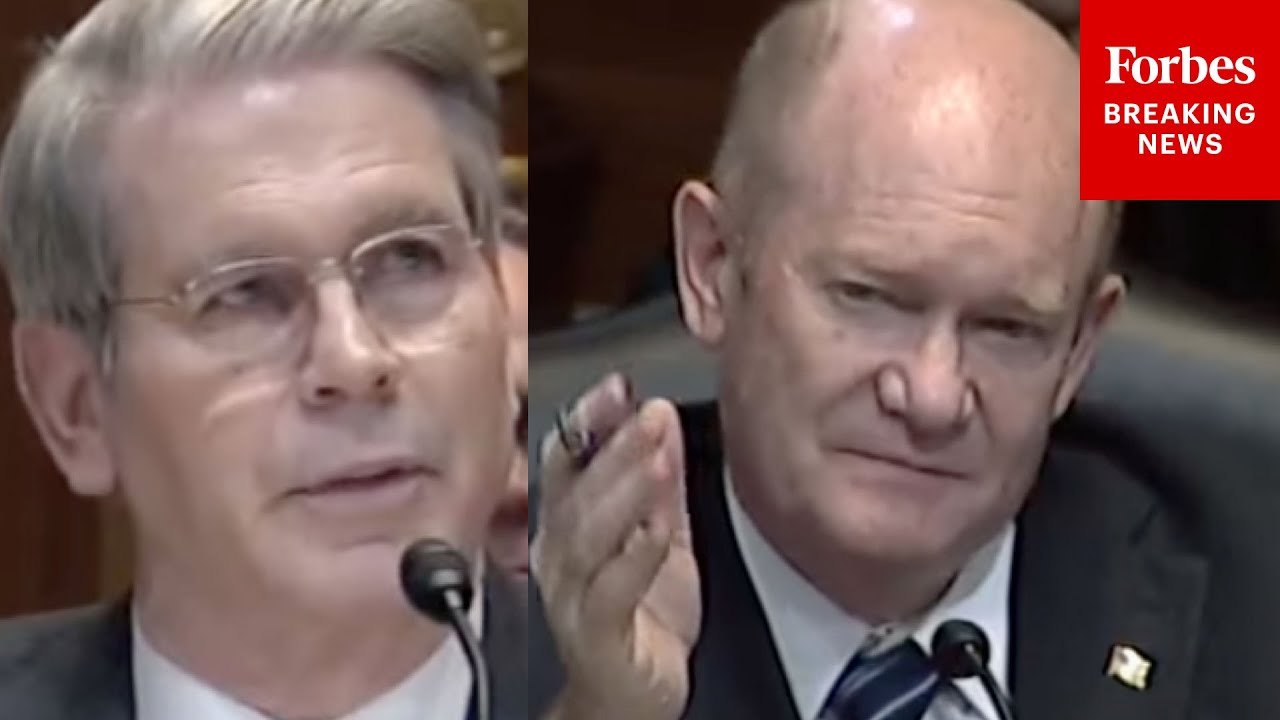 'I Hope I'm Wrong': Chris Coons Presses Scott Bessent Over Sanctions Policy Towards Russia