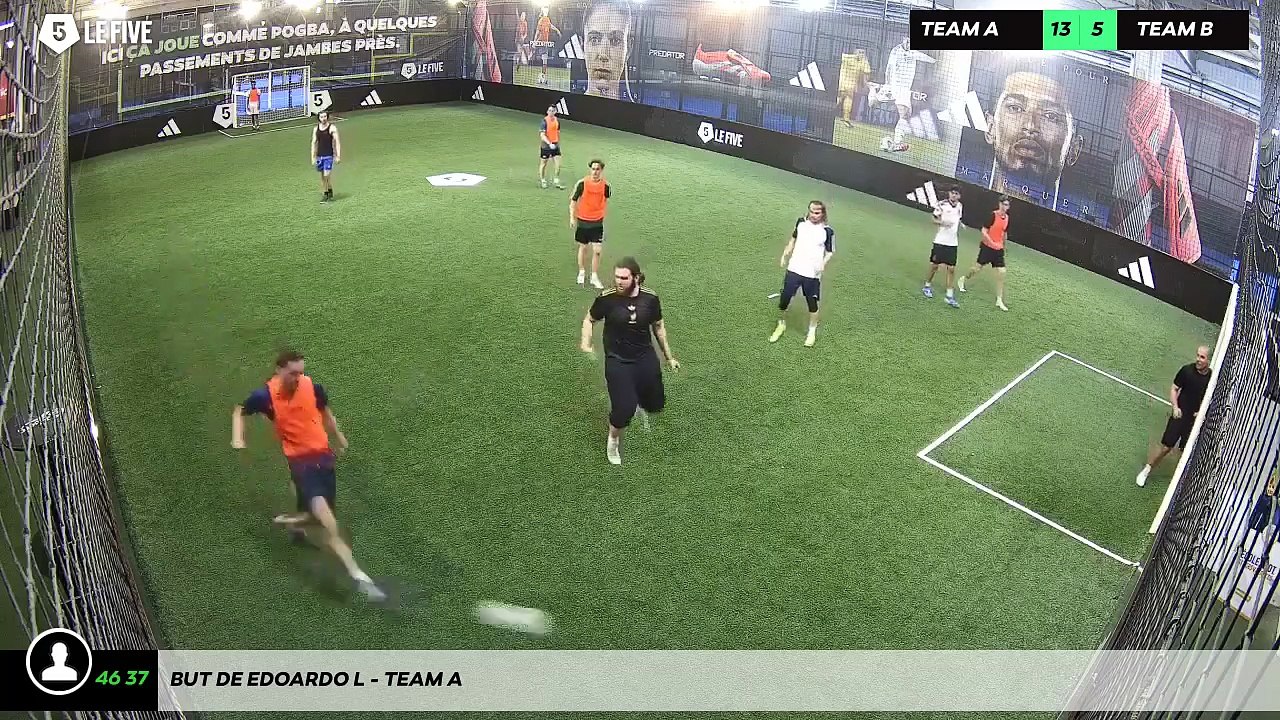But de Edoardo L - Team A