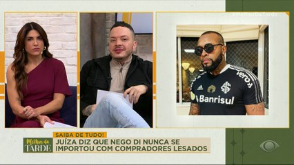 Juíza diz que Nego Di nunca se importou com compradores lesados | Melhor da Tarde