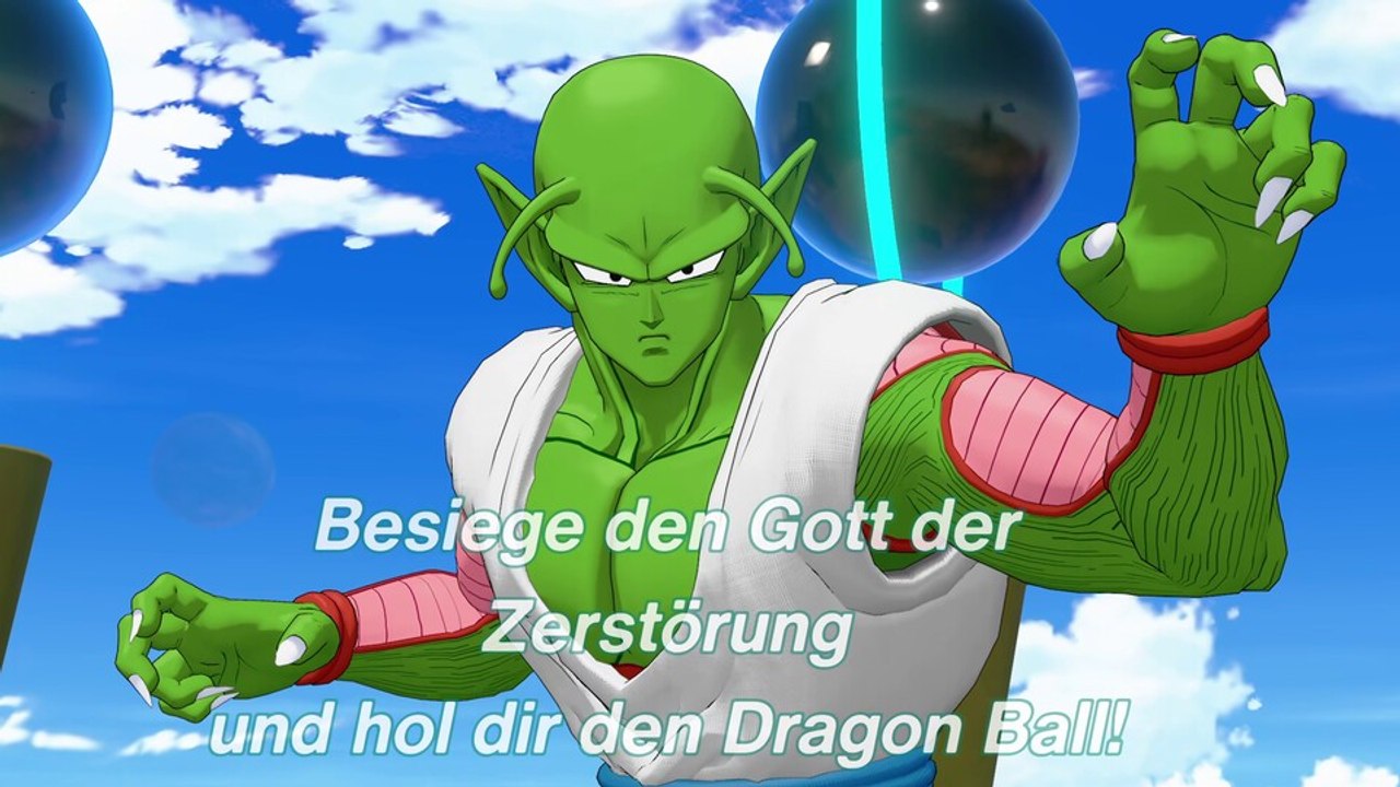 Dragon Ball Gekishin Squadra: Wir zerlegen unsere Gegner als Piccolo und zeigen eine ganze Partie