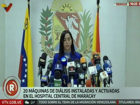 Gobernación del estado Aragua atenderá y optimizará espacios del Hospital Central de Maracay