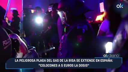 La peligrosa plaga del gas de la risa se extiende en España: "Colocones a 5 euros la dosis"