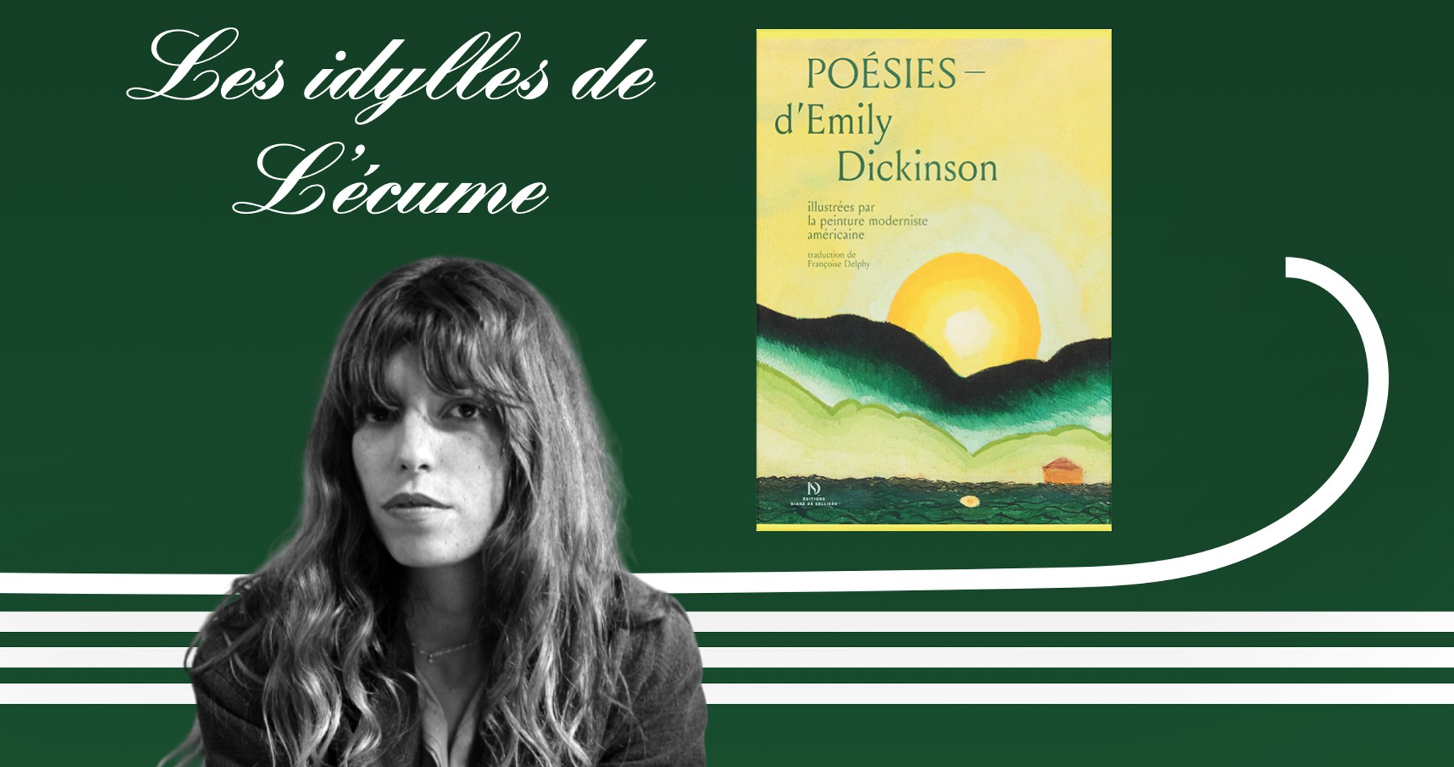 Les idylles de L'écume | Lou Doillon, soirée poétique autour d'Emily  Dickinson, image size:2045x1080