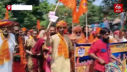 माउंट आबू का नाम 'आबू राज' करने की मांग को लेकर आध्यात्मिक रैली, साधु-संतों के सान्निध्य में निकली कलश यात्रा