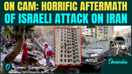 LIVE| Apocalyptic Scenes In Iran After Israel’s Air Blitz; Building On Fire, People Run in Panic