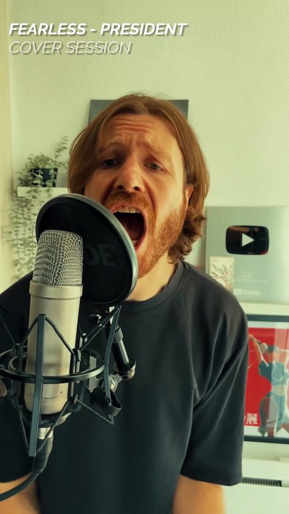 Un micro, une chanson, une émotion : "Fearless" du groupe President. 🎙️