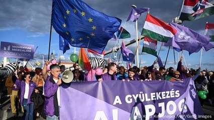Facial recognition at protests in Hungary?