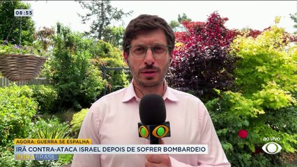 Irã contra-ataca Israel após sofrer bombardeio