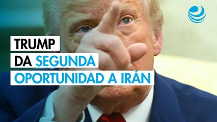 Trump da segunda oportunidad a Irán para cerrar acuerdo nuclear antes de nuevos ataques de Israel