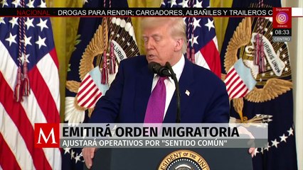 Trump suspende redadas de migrantes en granjas y hoteles, apelando al sentido común