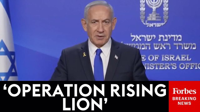 Israeli Prime Minister Benjamin Netanyahu Discusses Strike On Iran’s Nuclear Targets