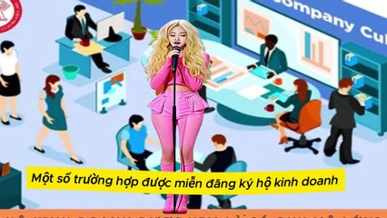 Một số trường hợp được miễn đăng ký hộ kinh doanh