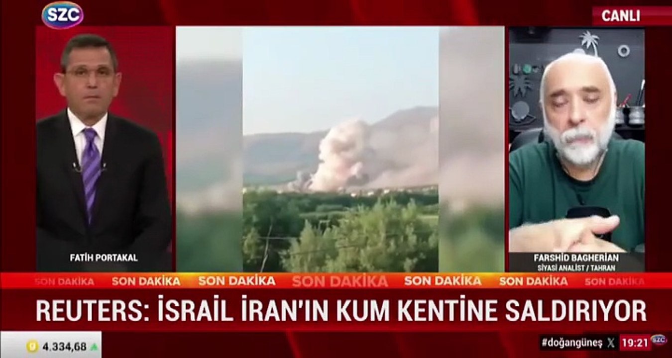 Fordo nükleer tesisi patlama anı SÖZCÜ TV'de yayınlandı!