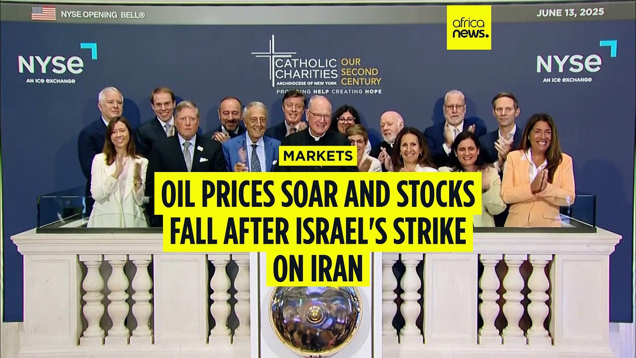 Oil prices soar and stocks fall over concerns Israeli strikes on Iran could spiral into wider war