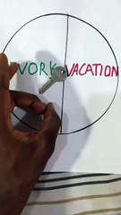 There is no vacation only work.  کام، کام اور بس کام۔