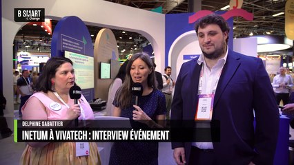 SMART DIGITAL - Inetum à Vivatech : interview de Marie-Edith Carreira et Julien Casarin