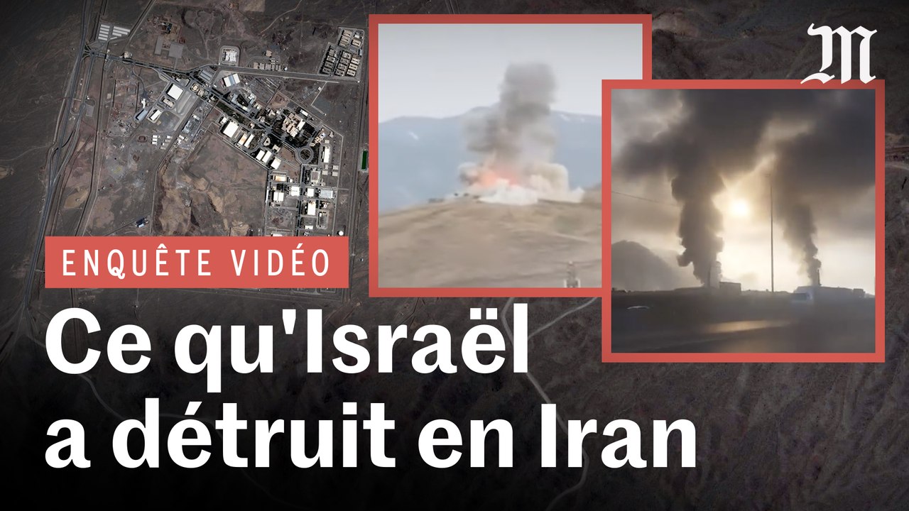 Israël attaque l’Iran : ce que les images révèlent