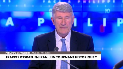 Philippe de Villiers : «On était en Palestine, en France»