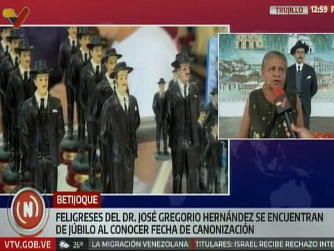 Trujillo | Fieles de José Gregorio Hernández manifiestan alegría al conocer fecha de su canonización