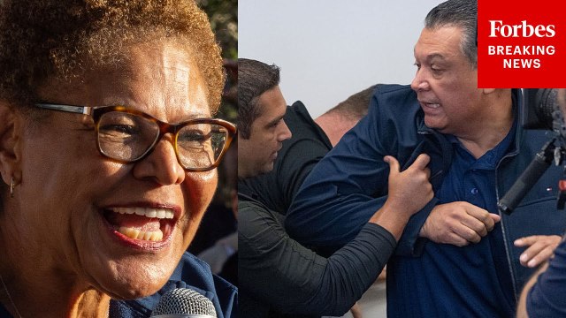 Los Angeles Mayor Bass Holds Press Briefing After Padilla Removed From DHS Briefing