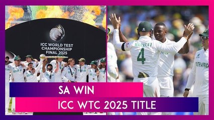 ICC WTC 2025: South Africa Win World Test Championship For the First Time, End 27-Year Title Drought