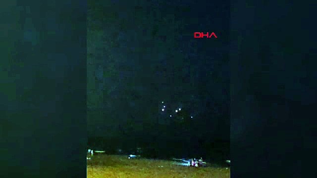 İran'dan İsrail'e fırlatılan füzeler Hatay semalarından görüldü