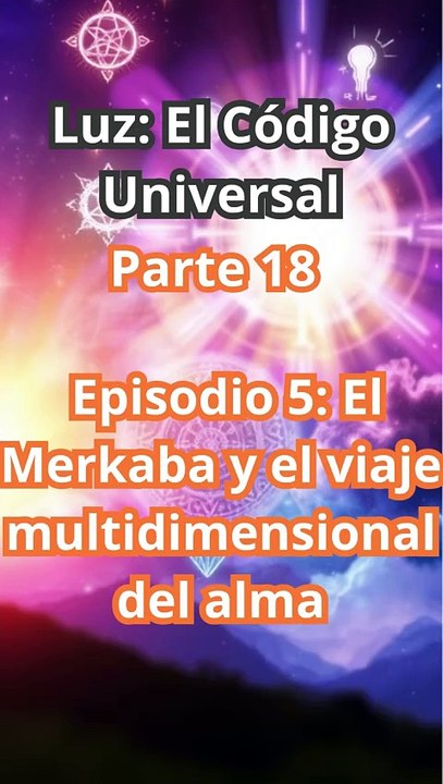 ¿Listo para activar tu Merkaba? Viaja más allá del tiempo y despierta tu alma multidimensional.