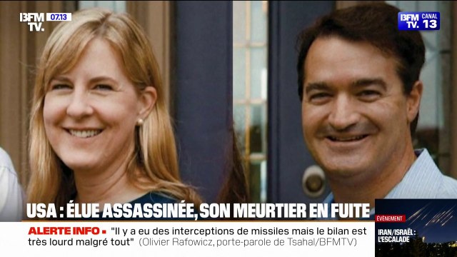 États-Unis: une élue démocrate a été assassinée, son meurtrier est en fuite