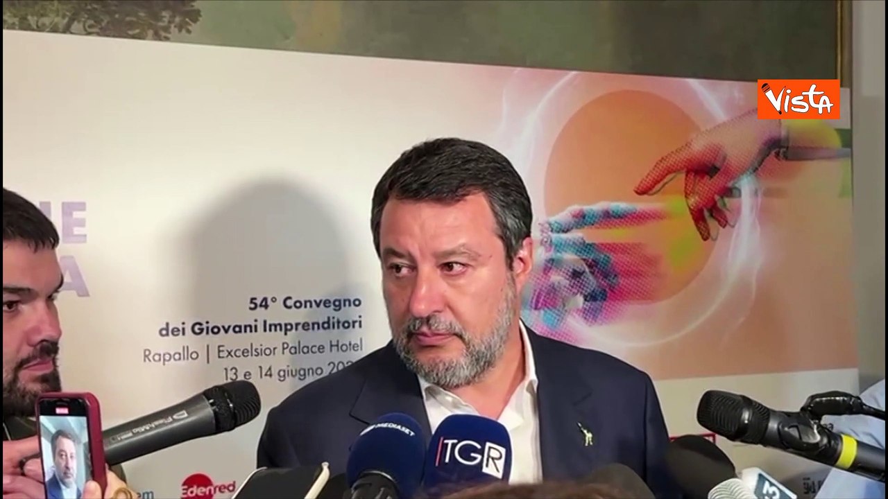 Salvini: "Ius Scholae? Tajani libero di parlarne, ma non credo vedrà mai la luce"