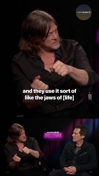 'The Walking Dead' & 'Ballerina' Star Norman Reedus Reveals The Scariest Weapon He’s Ever Interacted With On Set #shorts