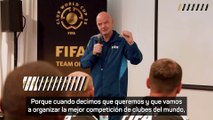 Infantino, confiado de la excelencia arbitral en el Mundial de Clubes
