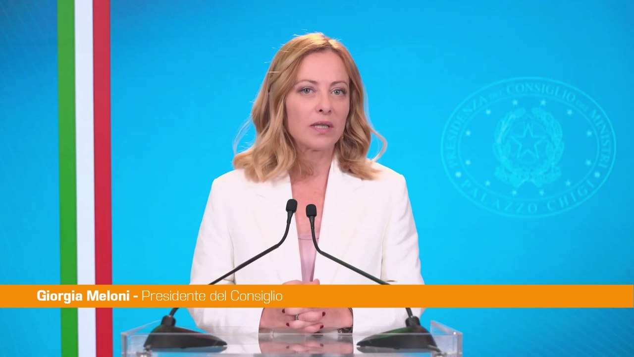 Meloni "Governo al fianco delle imprese contro il caro energia"