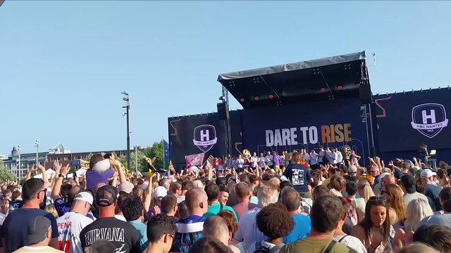 Les supporters de Nantes déjà chauds avant le Final Four - Hand - Ligue des Champions (H)