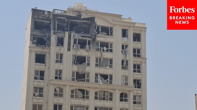 Footage Reveals Damage To Residential Areas Of Tehran, Iran, Following Israeli Strikes