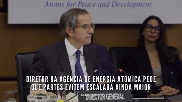 Diretor da agência de Energia Atômica pede que partes evitem escalada ainda maior