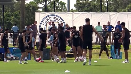 Stars on show as City train ahead of Club World Cup opener