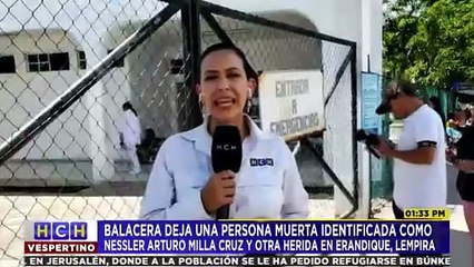 Un muerto y un menor herido, deja nutrida balacera en Erandique, Lempira