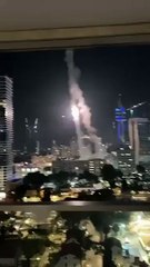 İran, balistik füze ile vurdu! İsrail cehennemi yaşıyor
